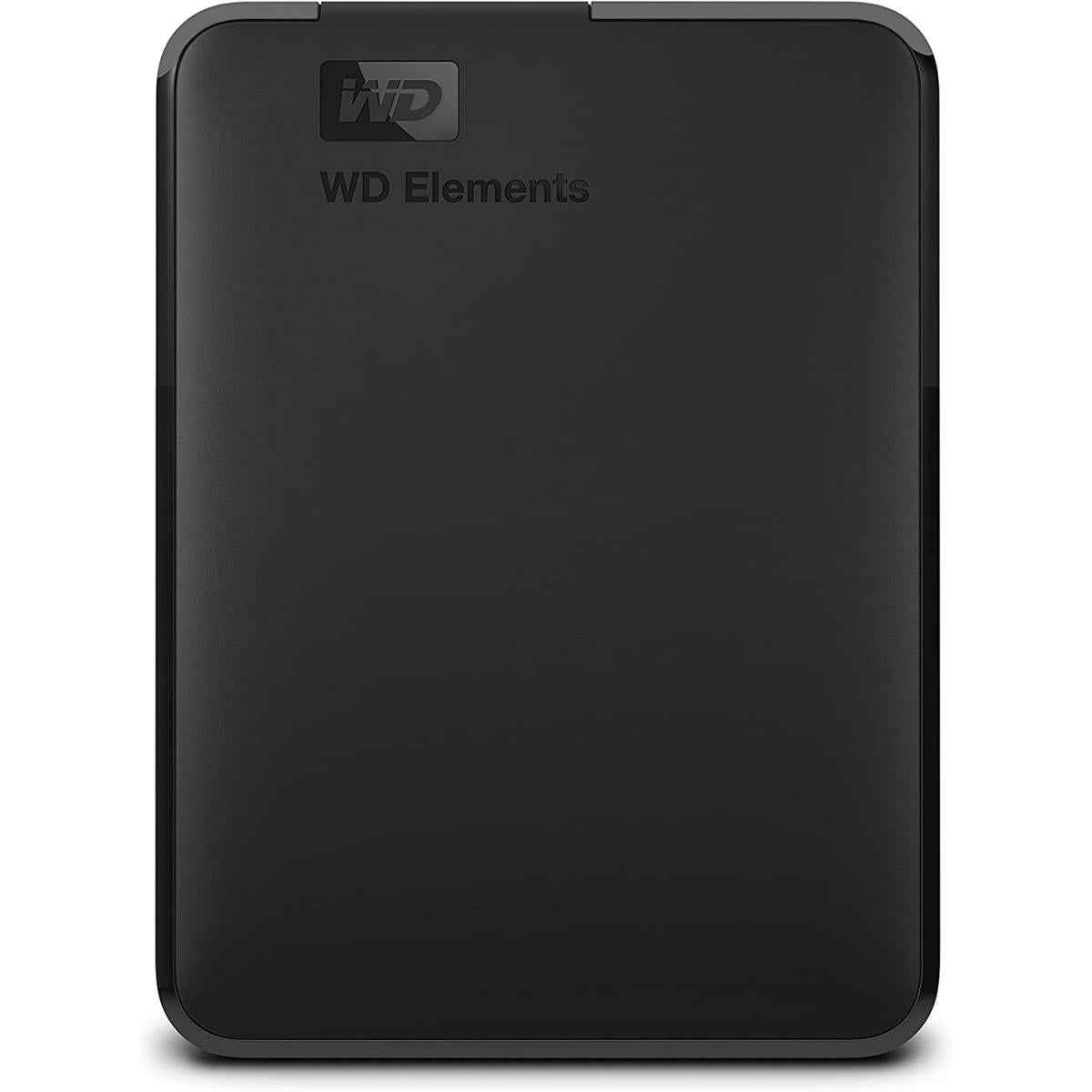 Wd 1tb Elements Portable Hdd Usb 3.0 For Pc & Mac Plug And Play Ready Black