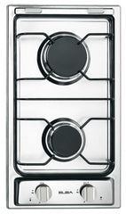 Elba Gas Hob Built-in 30 Cm Stainless Steel Enamelled Pan Supports