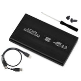 2.5 Inch SATA to USB 2.0 External Hard Drive Enclosure Case
