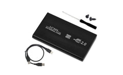 NO - Brand 2.5 Inch SATA to USB 2.0 External Hard Drive Enclosure Case with portable external hard drive