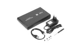 External Hard Drive Box with Adapter Sata to USB 2.0 3.5 Inch with portable external hard drive