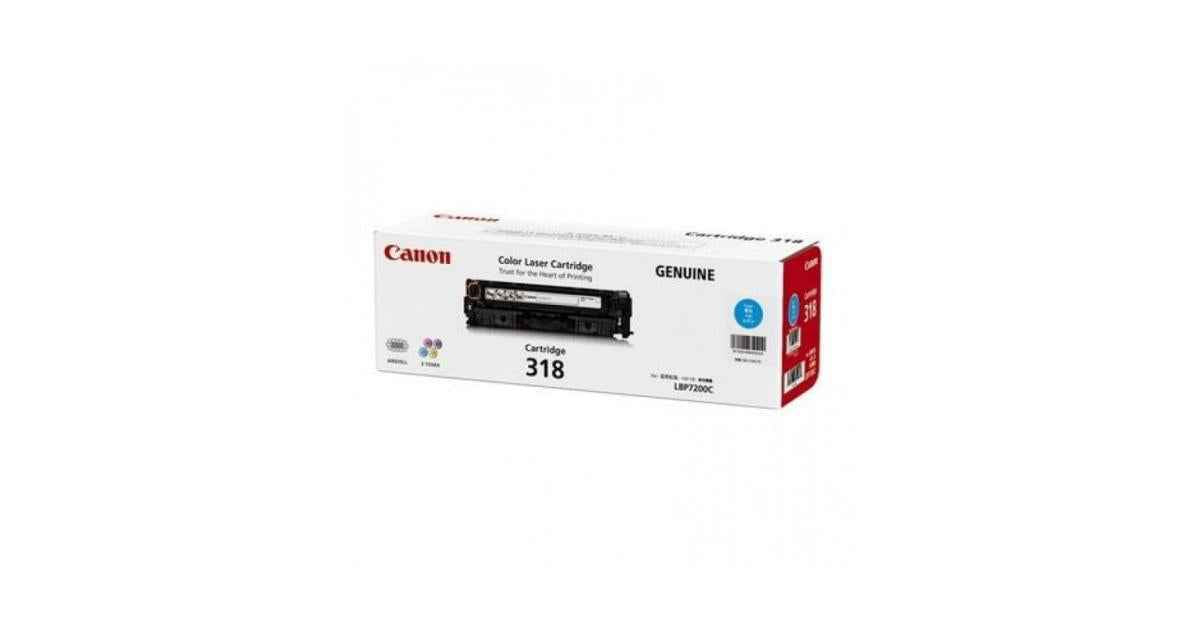 Canon Toner Cartridge Cyan EP - 318C (Original), toners and inks canon toners ink