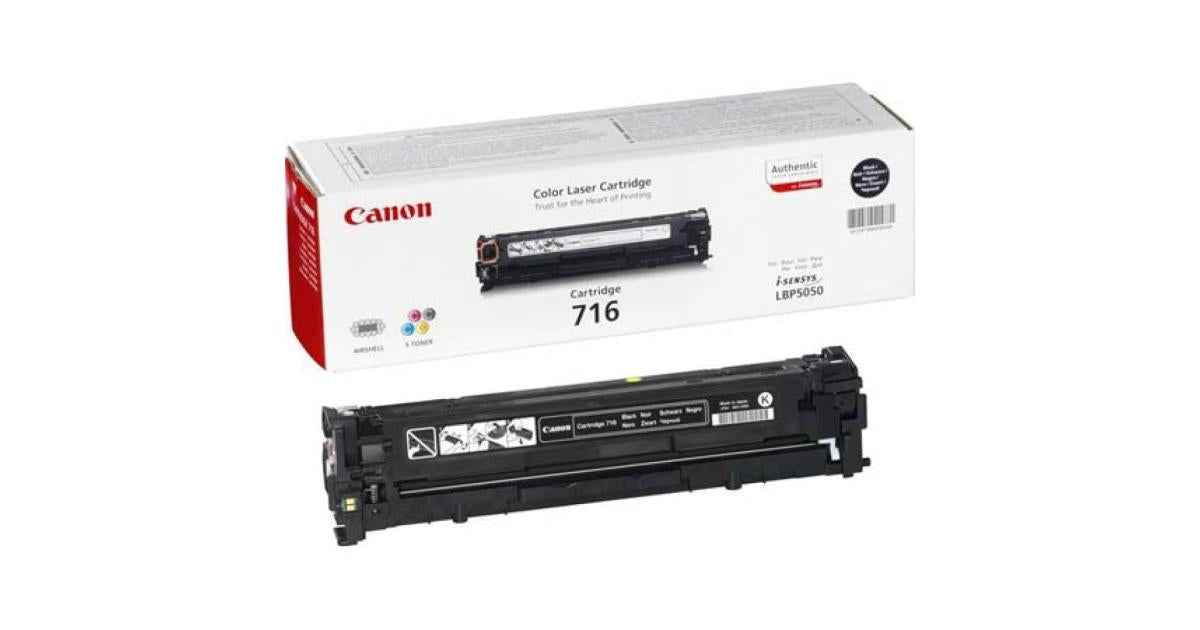 Canon EP-716B Black Toner Cartridge (Original)