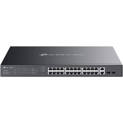 Tp Link Omada Es228gmp 28 Port Gigabit Easy Managed Switch With 24 Port Poe+, Perpetual Poe, 384w Power Budget, Qos, Poe Auto Recovery, Port Isolation, Centralized Cloud Management - CompuMe