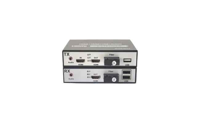 Hdmi Extender Fiber Media Converter With Usb