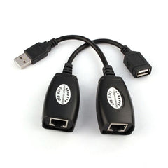 USB Over RJ45 Extension Adapter up to 150 ft length
