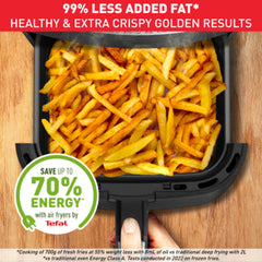 EY505D27 Tefal Fryer with Grill, 4.2 Liters, 1400 Watts, 8 Programs