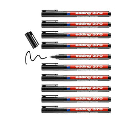 Edding 370 Permanent Marker - Black
