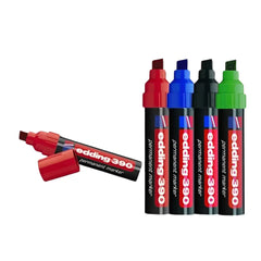 Edding 390 Permanent Marker - Red Large Markings