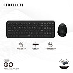 Fantech Wk901 Go Keyboard And Mouse Wireless Combo