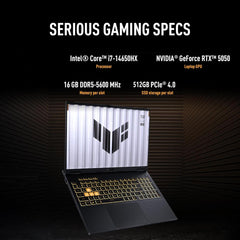 ASUS RGB NVMe PCIe laptop for portable computing