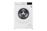 Washing Machine 8KG, Direct Drive Motor, Smart Diagnosis, White Color