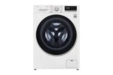 Front Load Washer 8KG , AI Direct Drive Motor, Steam , White Color