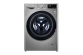 Front Load Washer 8KG, Ai Direct Drive Motor, Steam, Silver Color