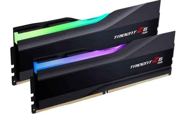G.SKILL Trident Z5 RGB Series 32GB (2x16GB) DDR5 RAM 6000MT/s CL36 Memory Kit - Black