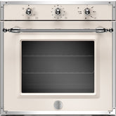 DR F605HEREKAX 60cm Electric Oven - Ivory/ Stainless Steel