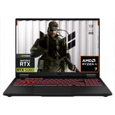 ASUS TUF Gaming A16 16.0" FHD+ 165Hz IPS, AMD Ryzen 9 8940HX, Nvidia RTX 5060 8GB GDDR7, 16GB DDR5 RAM, 1TB M.2 PCIe NVMe - Jaeger Gray Gaming Laptop