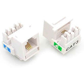 GENERIC CAT3 RJ11 Punch Down Keystone Jack, networking cables