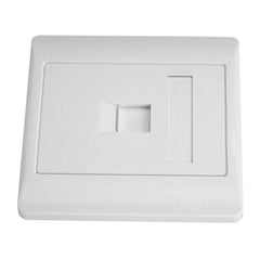 1 Port RJ45 Cat5e Face Plate Wall Socket