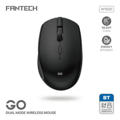 FANTECH W193D GO Dual Mode Wireless Mouse Black | W193D |