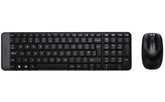 Logitech wireless keyboard and mouse combo for computer setup
