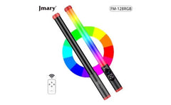 Jmary Fm 128rgb Waterproof Rgb Led Light Wand With Remote