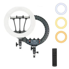 JMARY FM-14R 14-inch Live Streaming Ring Light Photography LED Fill Light - Black