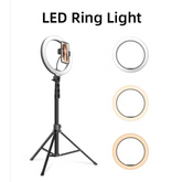 Jmary FM - 536A 10 Inch Selfie Ring Light Tripod Kit