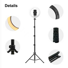 Jmary FM-536A 10 Inch Selfie Ring Light Tripod Kit