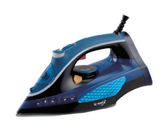 G-MAX Steam Iron, 2600Watts, 300Ml, Black & Blue - SW-618