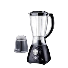 Home Electric Glass Blender, 2Speeds, 550Watts, Black - T-619