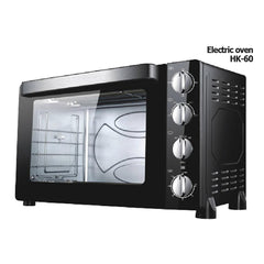 Home Electric Oven Timer Will Bell Ring, 60Lit, 2200Watts, Black - HK-60