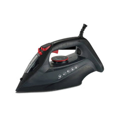 Home Electric Steam Iron, 2200Watts, Ceramic Plate, Grey - HIT-99