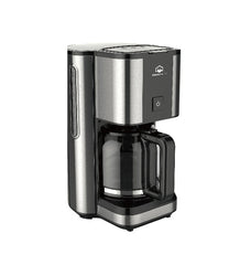 Home Electric American Coffee Machine, 1.2Lit, 900Watts, Black & Silver - HK-509