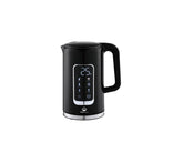 Home Electric Kettle Digital Glass with Stainless, 1.7Lit, 2200 Watts, Black & Silver - KK-551