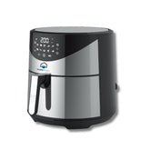 Home Electric Fryer, 9Lit, 1700Watts, Black & Silver - AF-734