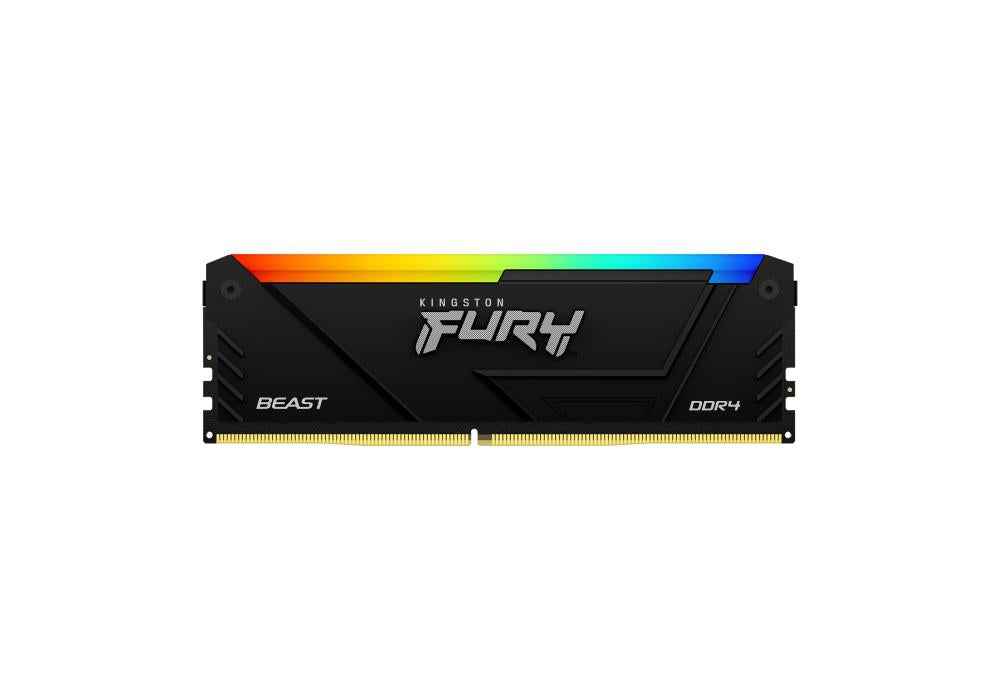 Kingston 32GB RAM FURY HyperX Beast 3600MT/s DDR4 RGB Memory Style and Performance