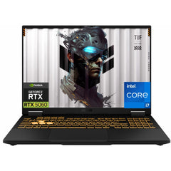 ASUS TUF Gaming F16 16" IPS FHD+ (1920 x 1200) @165Hz, 14th Gen Intel Core i7-14650HX, Nvidia RTX 5060 8GB GDDR7, 16GB DDR5 RAM, 512GB M.2 PCIe NVMe Gen4 - Jaeger Gray Gaming Laptop | FX608JMR-RV050 |