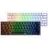 FANTECH ATOM63 MK859 WIRED RGB 60% Modular Mechanical Gaming Keyboard, Detachable Type-C, Red Switch-Black (عربي)