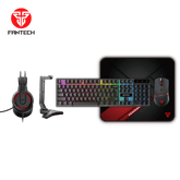 Fantech P51 5 In 1 Keyboard Combo with Mouse + Mousepad + Headset + Headset Stand