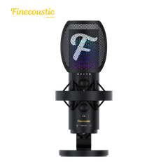 FANTECH FINECOUSTIC BLACK RESONO DUAL MODE CONDENSER MICROPHONE