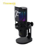 FANTECH FINECOUSTIC BLACK RESONO DUAL MODE CONDENSER MICROPHONE