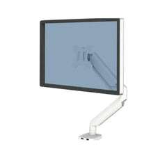 Fellowes Platinum Series Single Adjustable Monitor Arm - White