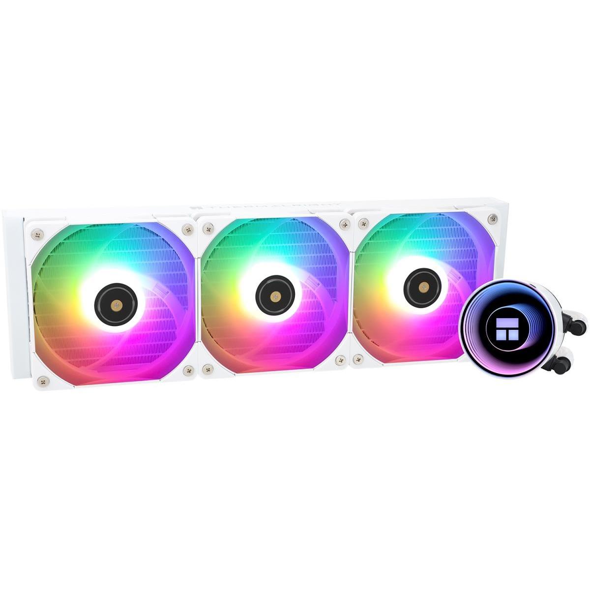 Thermalright Frozen Notte 360 WHITE ARGB V2 ARGB CPU Liquid Cooler, Extreme Performance AIO w/ 3x TL-E12W-S Fans | Frozen Notte 360 WHITE ARGB V2 | - CompuMe Thermalright Frozen Notte 360 WHITE ARGB V2 ARGB CPU Liquid Cooler, Extreme Performance AIO w/ 3x TL-E12W-S Fans | Frozen Notte 360 WHITE ARGB V2 | - CompuMe