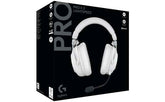 Logitech G PRO X 2 Lightspeed Wireless (White) 7.1 Surround Gaming Headset, Tri Mode (Bluetooth/2.4GHz/3.5mm) Detachable Boom Mic, 50mm Graphene Drivers, DTS:X Headphone 2.0, Up To 50 Hours Battery, For PC, PS5, PS4