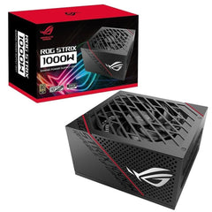Asus Rog Strix 1000w Gold Rog Heatsinks Axial Tech Fan Dual Ball Fan Bearings 0db Technology 80 Plus Gold Certification Fully Modular