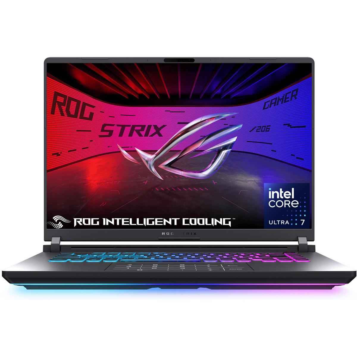Asus Rog Strix G16 (2025) G615lm New Intel Core Ultra 7 Gen Ii 255hx 20 Cores W/ Nvidia Rtx™ 5060 8gb Ddr7 & Ips 165hz Display , Eclipse Gray