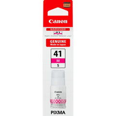 Genuine Canon Gi 41 Y Small Refillable Ink Cartridge For Pixma Ink Printers Magenta - CompuMe