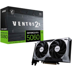MSI GeForce 5060 VENTUS 2X OC 8GB GDDR7 - Graphics Card | G5060-8V2C |