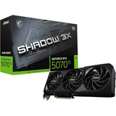 MSI GeForce RTX 5070 Ti SHADOW 3X OC 16GB GDDR7- Graphics Card | G507T-16S3C |